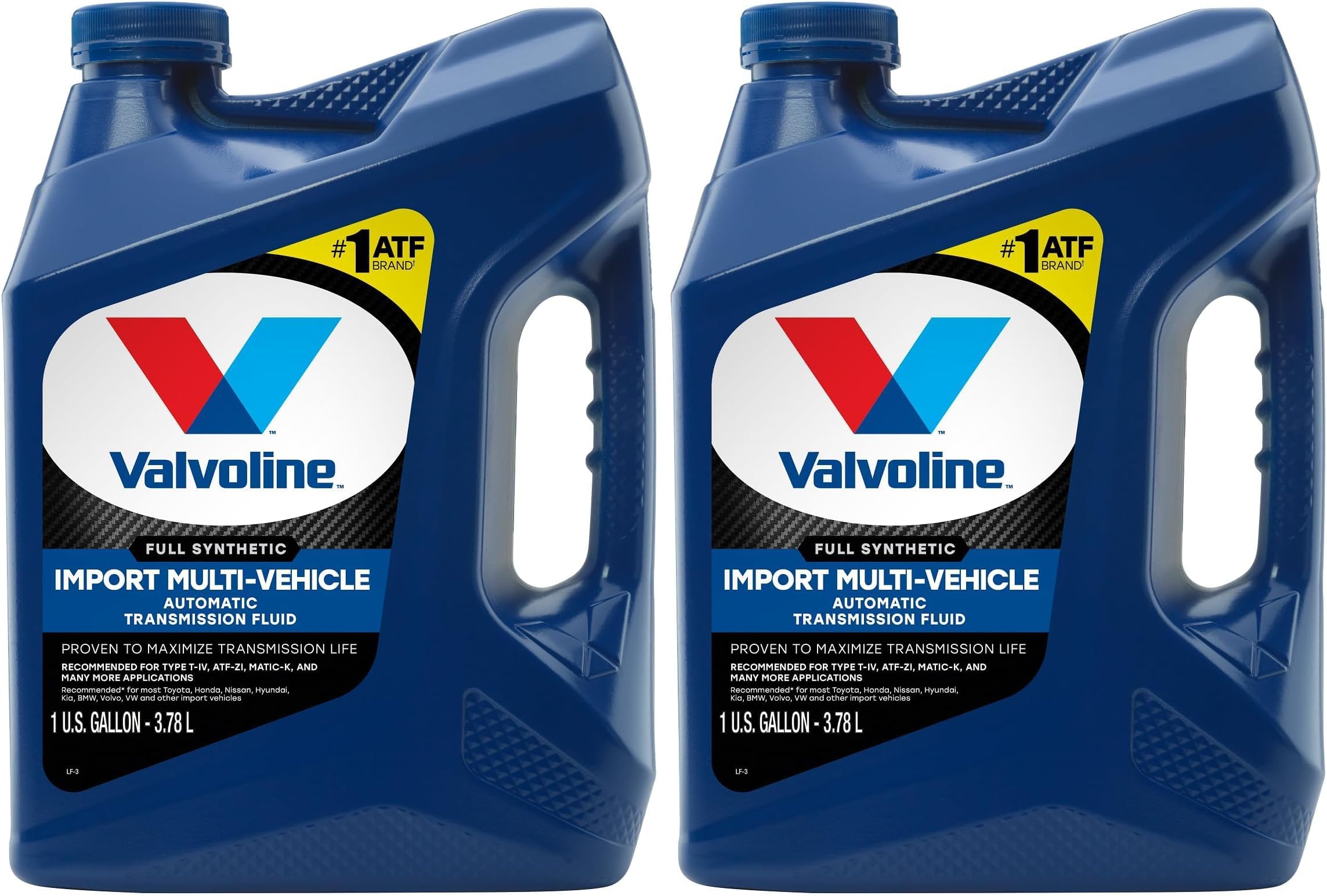 Import Multi-Vehicle (ATF) Full Synthetic Automatic Transmission Fluid 1 GA (Pack of 2)