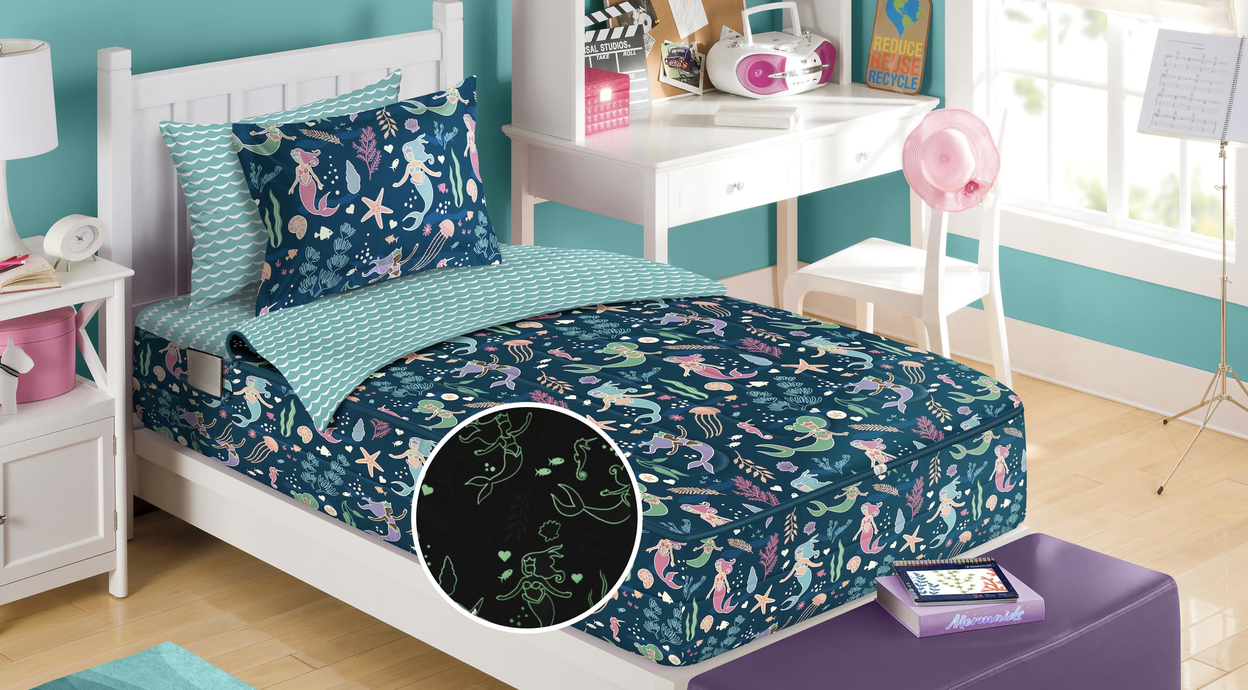 Amazon.com: Zipit Bedding All-in-One Zippered Bedding Set for Kids