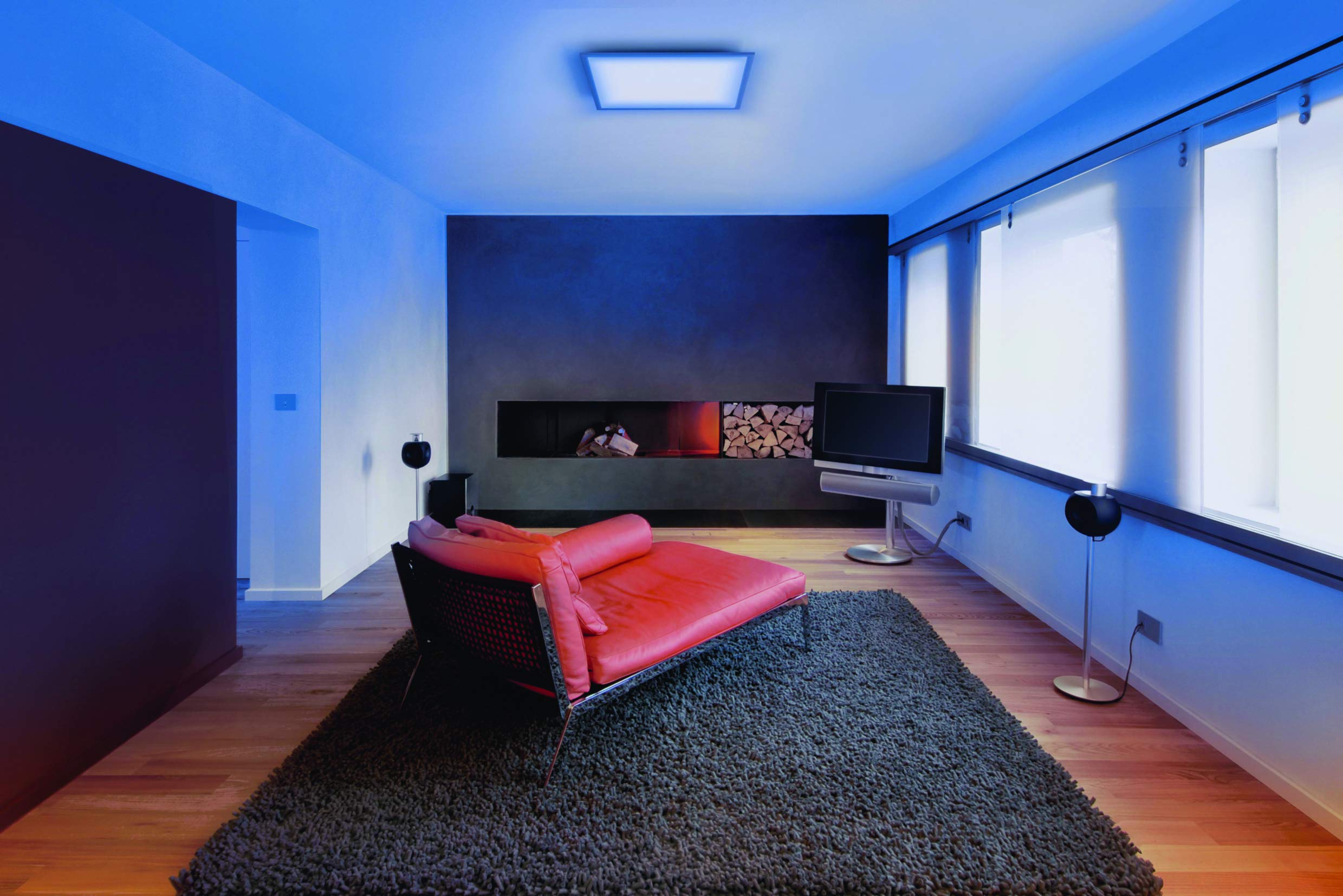 LEDVANCE Smarte LED Deckenleuchte, Panel für Innen mit WiFi Technologie, Lichtfarbe änderbar