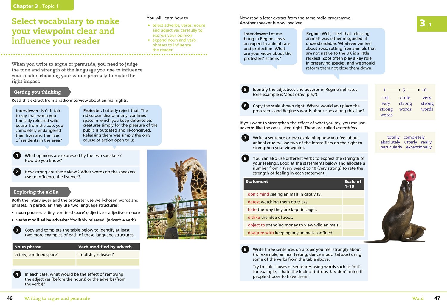 Grammar for GCSE English (Aiming for)