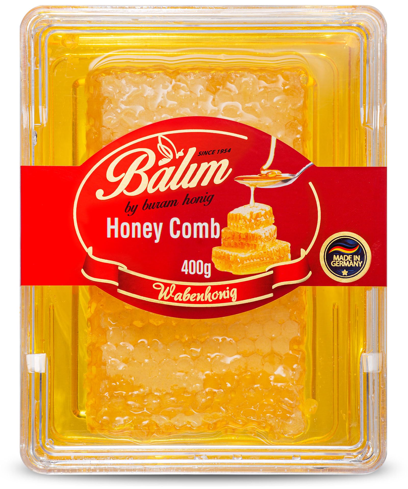 Amazon | Balim（バリム） コムハニー 400g ドイツ産 巣蜜 はちみつ 非