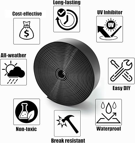 Miniatura 3 de Lumpro Correas de vinilo para reparación de sillas de patio, correas de repuesto de 2 pulgadas de ancho y 10 pies de largo + 20 remaches gratis para