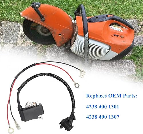 Miniatura 3 de Bobina de encendido 4238 400 1301 para sierra de hormigón Stihl TS410 TS420, sustituye a 4238 400 1307