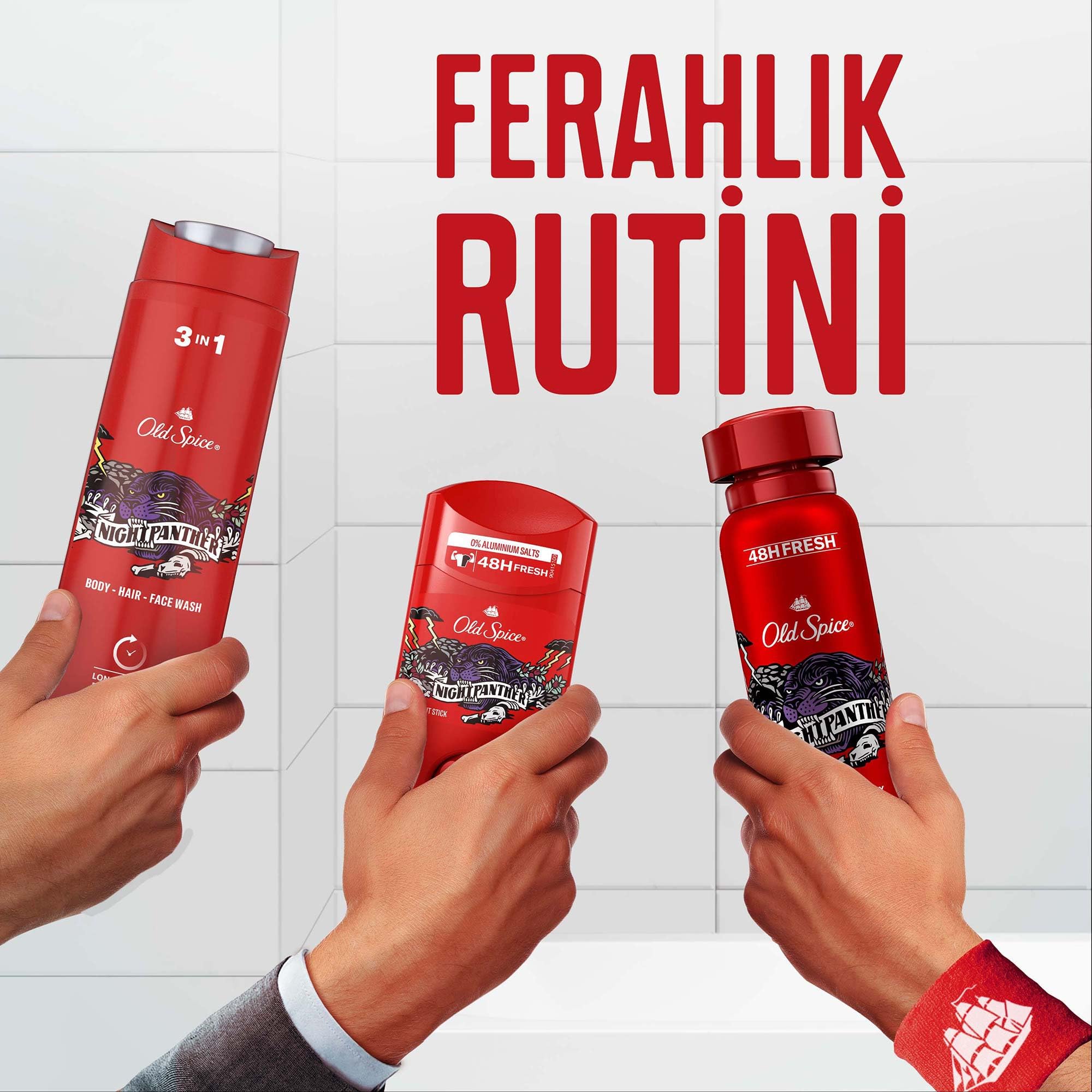 Old Spice Night Panther Erkekler İçin Stick Deodorant 50 ml