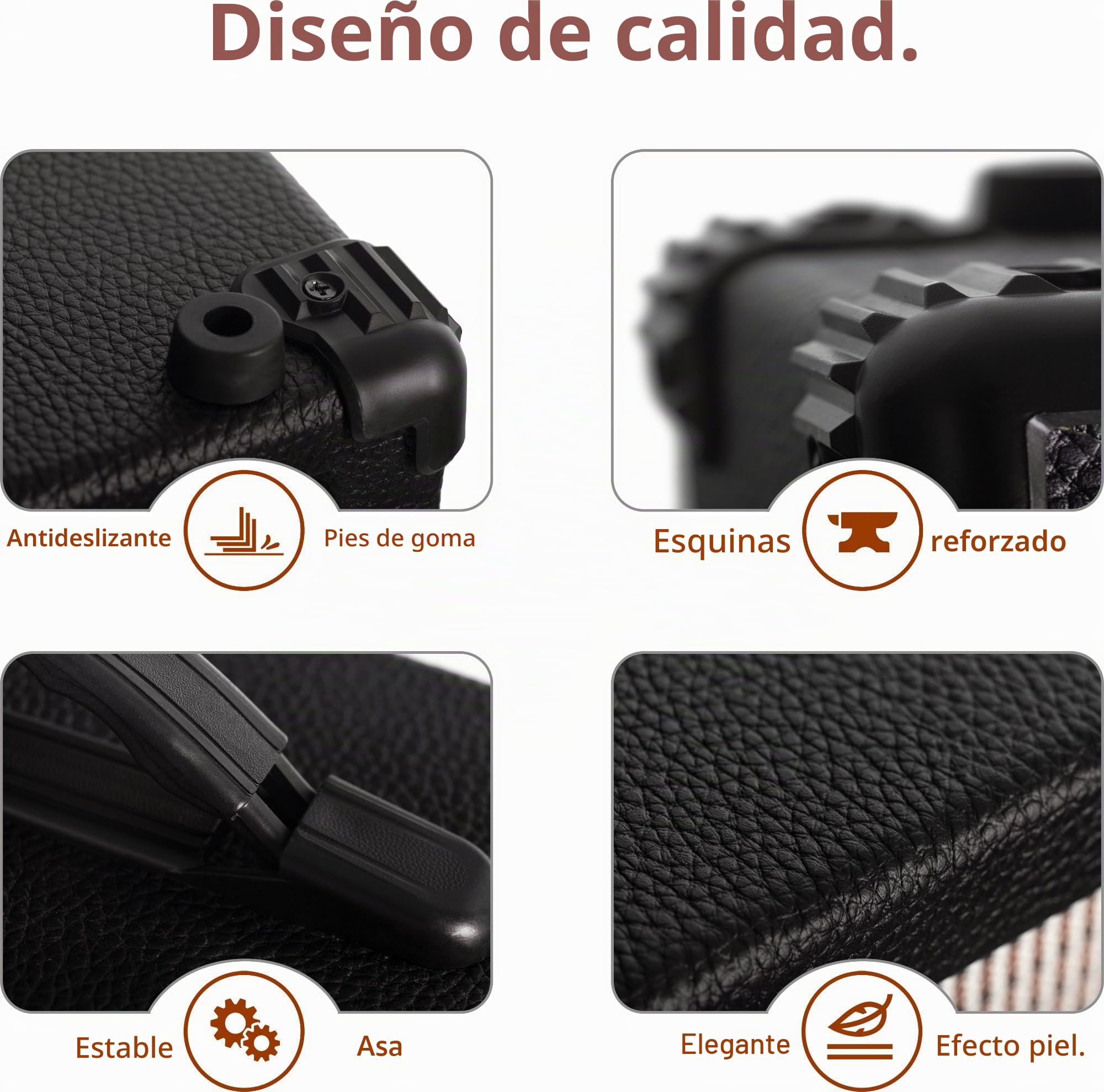 Amplificador Mini Combo Rocktile Scream 15 (15 Vatios, 2 Canales, Portátil, Entrada AUX para MP3/CD, Ecualizador De 3 Bandas, Salida para Auriculares)