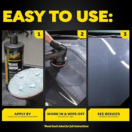 Vista 8 de Líquido de pulido Meguiar's M100 Mirror Glaze Pro Speed Compound