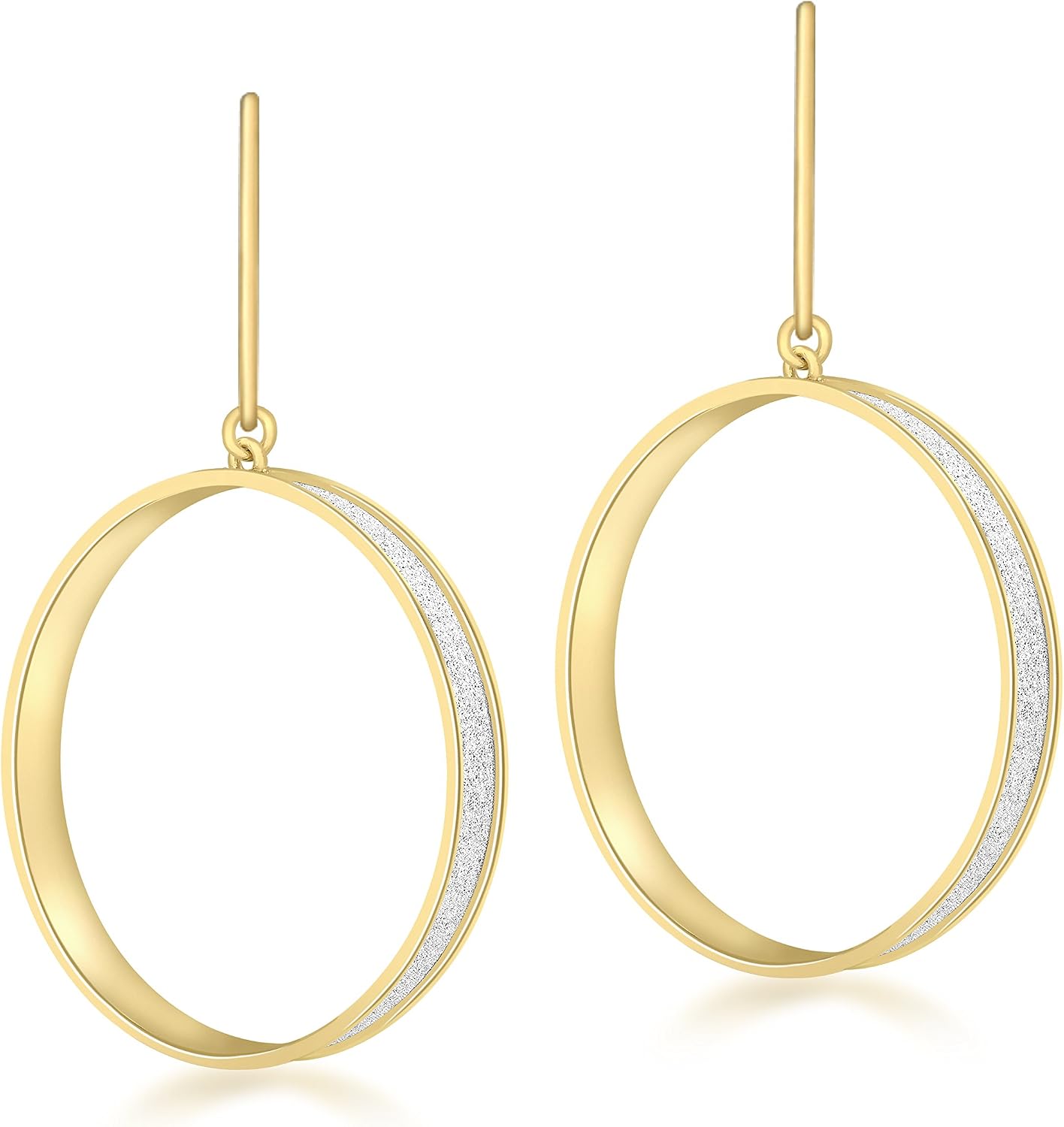 Orecchini Rue des Mille Pendenti con Stelle Stardust Ten ORZ-018 MUL STE AU