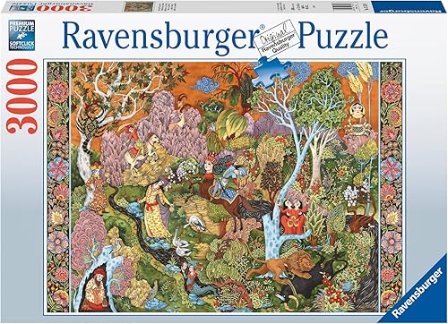 Miniatura 2 de Ravensburger - Garden of Sun Signs - Rompecabezas de 3000 piezas - Colores vivos y atrevidos - Interpretación intrincada de los símbolos del zodiaco