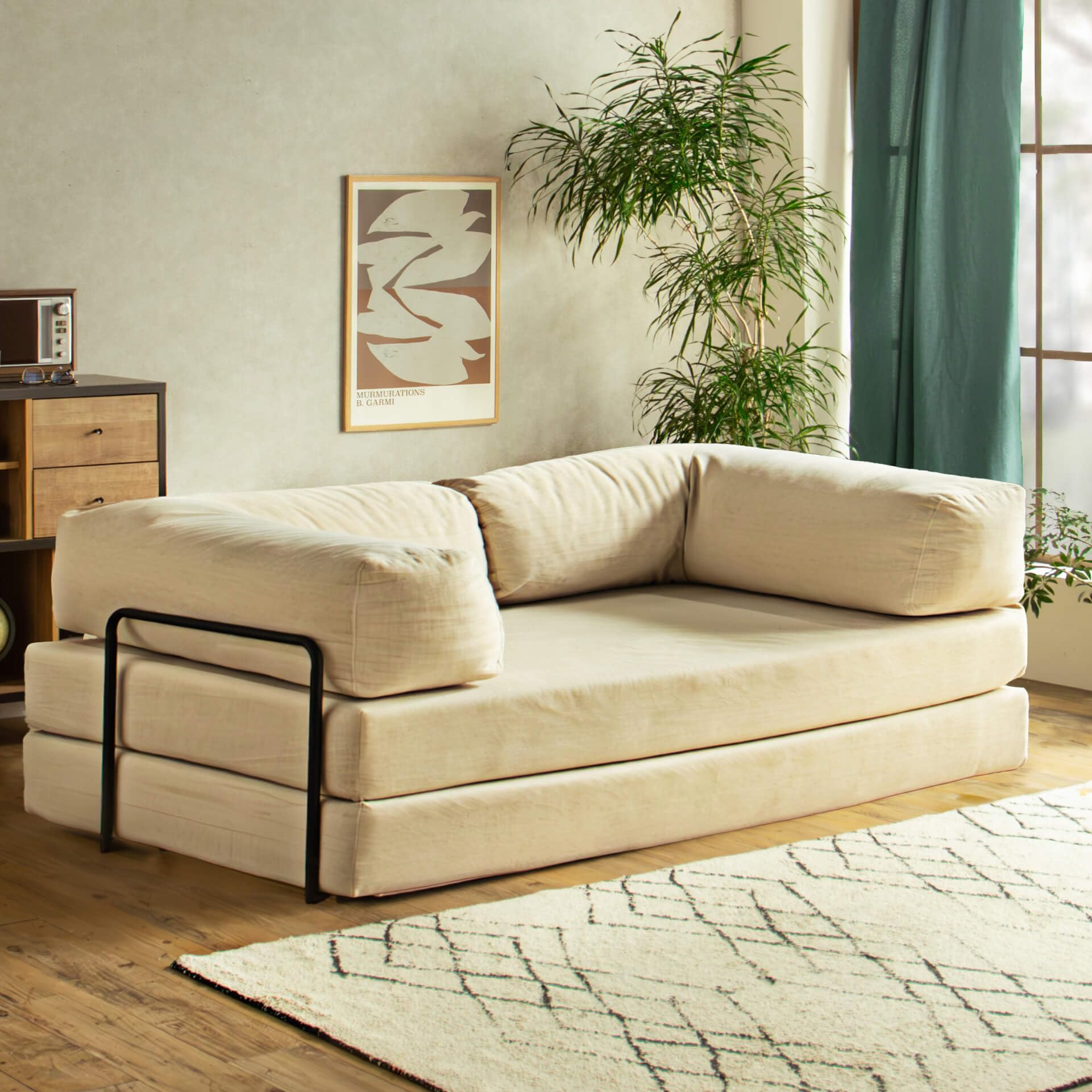freestyle sofa bomul B ソファベッド 180cm Amazon.co.jp: MODUMODU bomul.B ボムルビー ソファ ソファベッド