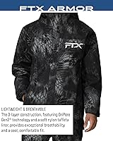 Vista 6 de FROGG TOGGS FTX Armor Premium - Chaqueta impermeable para lluvia, pesca/pescadores para hombre