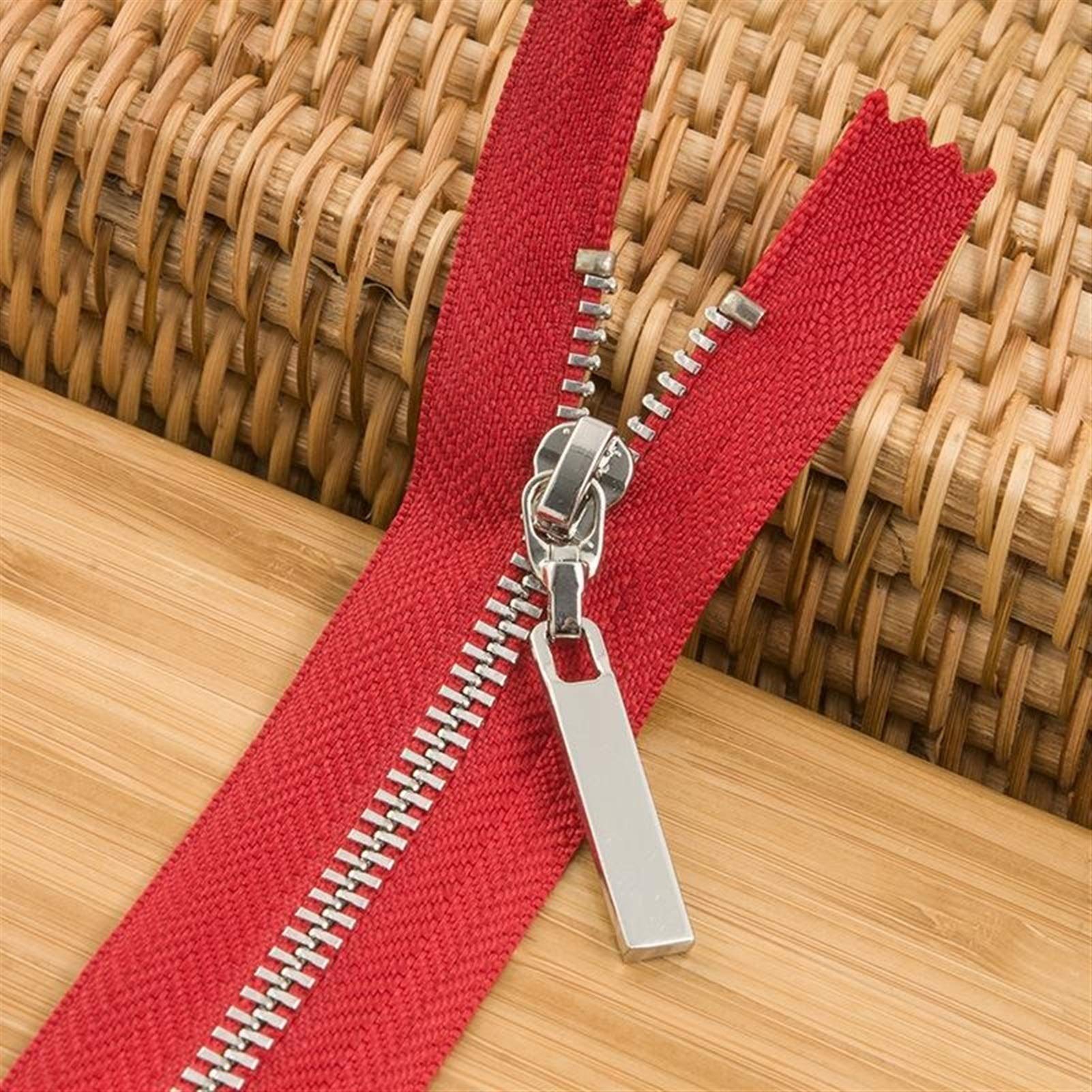 Estrattore Ziper, fissatore di cerniere, Zipper,Pull Sliders Head,Sewing Zips,Zippers,durable No. 3 metal Y teeth copper tooth clothes neckline leather coat jacket pocket bag closed tailAccessories