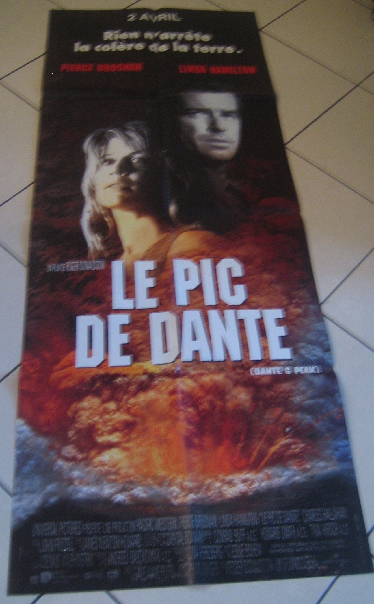 Affiche Le Pic de Dante 60x120cm authentique pour decor de home cinema - 2