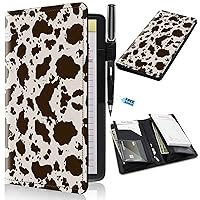 Vista 23 de Libros para servidores de 2ª generación, 5 x 9 pulgadas, para camarera con bolsillos expandibles/con cremallera, lindo libro de servir, blocs