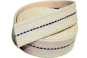 1 Inch Flat Cotton Oil Lantern or Oil Lamp Wick with Purple...