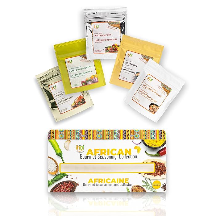 Buy IHOF African Gourmet Seasoning Starter/Gift Set5x 35g Blends Multi