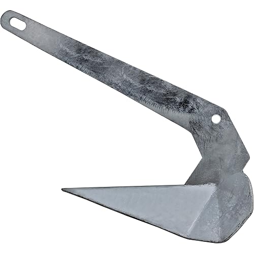 Extreme Max 3006.6551 BoatTector Galvanized Delta Anchor - 14 lbs.