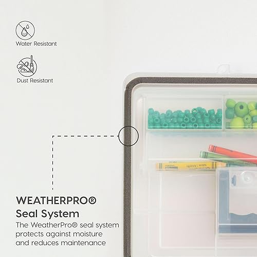 Miniatura 38 de IRIS USA - Caja de archivos de plástico para oficina, color negro.