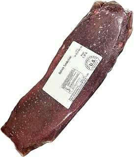 Ok Corral Ostrich Farms Ostrich Tenderloin, Frozen, Avg 1.5 lb Each, Avg 17 Pieces, Avg 25 lb Case, Lean Red Meat with Beef-Like Flavor, Premium Exotic Protein for Chefs