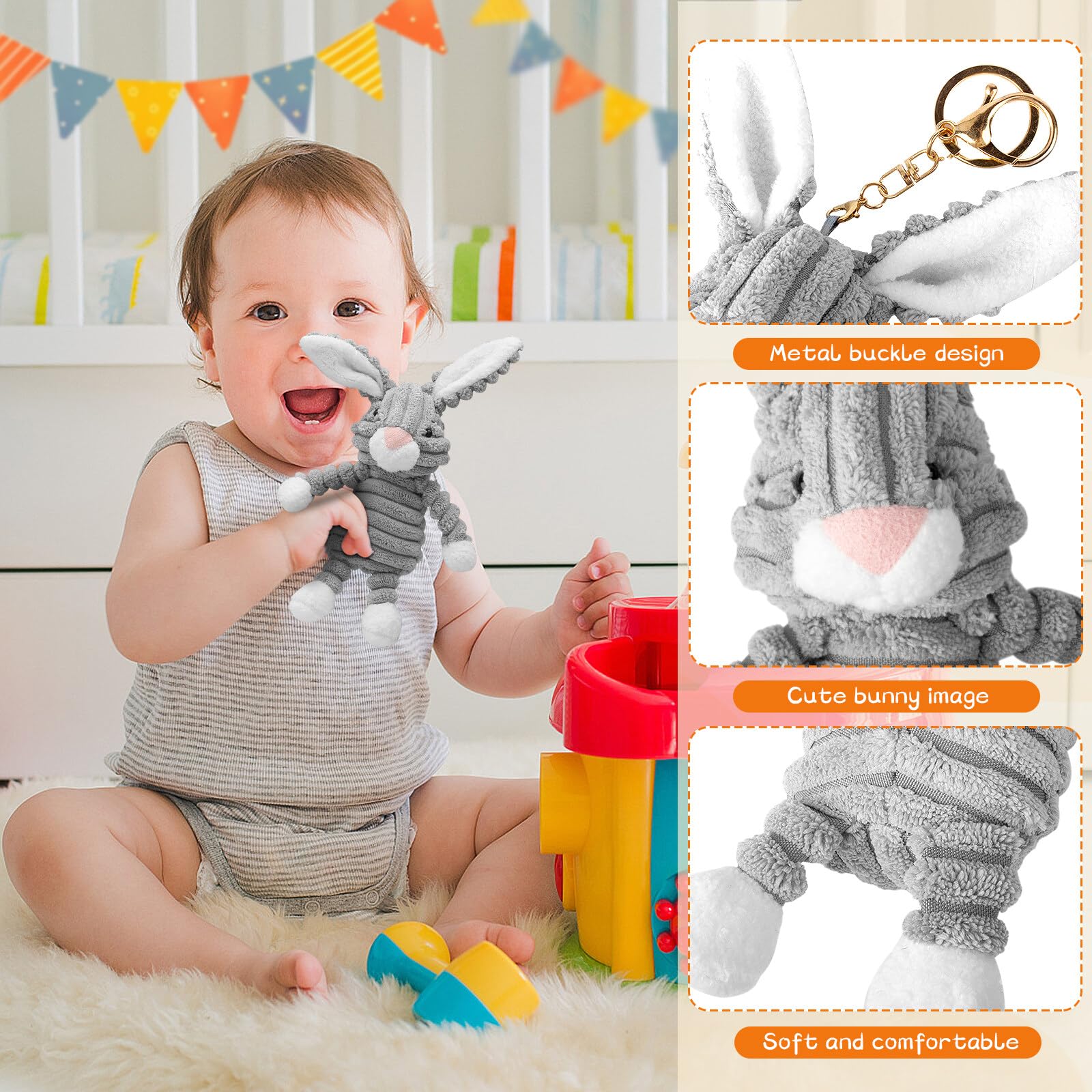 Coffret Naissance Fille 9 En 1 – Cadeau Personnalisé Bébé Avec Panier Rotin, Couverture Minky, Peluche, T-Shirt, Chaussettes & Plus