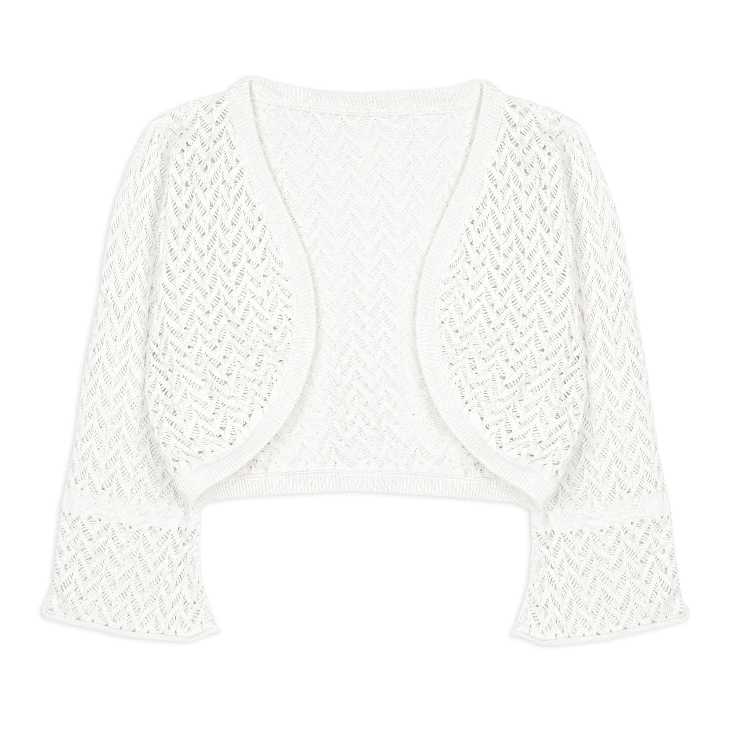 Bolerose Chicas Manga Larga Chaqueta de Punto Suelto Torera Niñas
