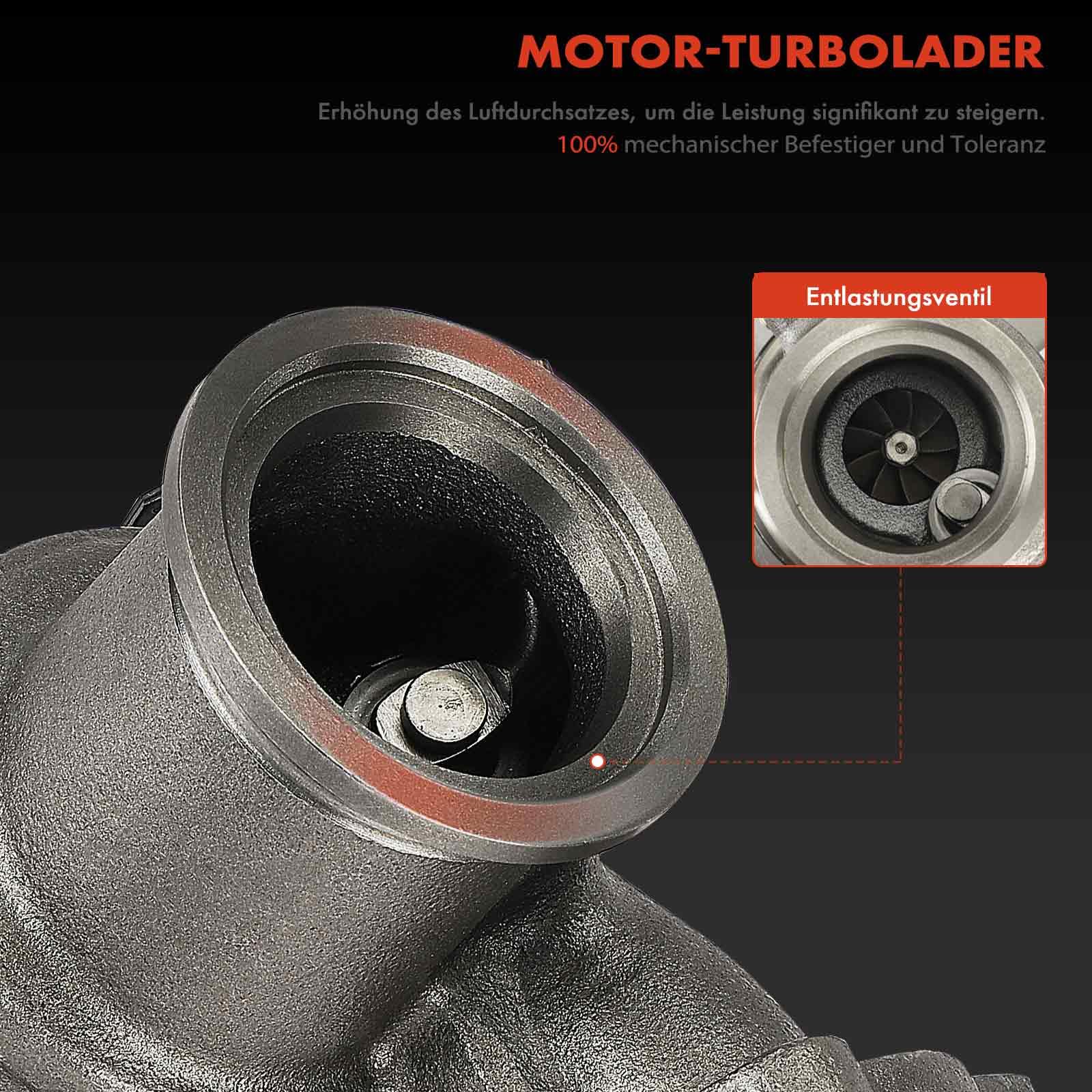 Frankberg Turbocompressore Gas di scarico Turbocompressore Diesel 55496238 | Compatibile con: Astra J Box/Hatchback P10, Insignia B Grand Sport Z18, Astra J Berlina, Astra J P10, Astra K B16