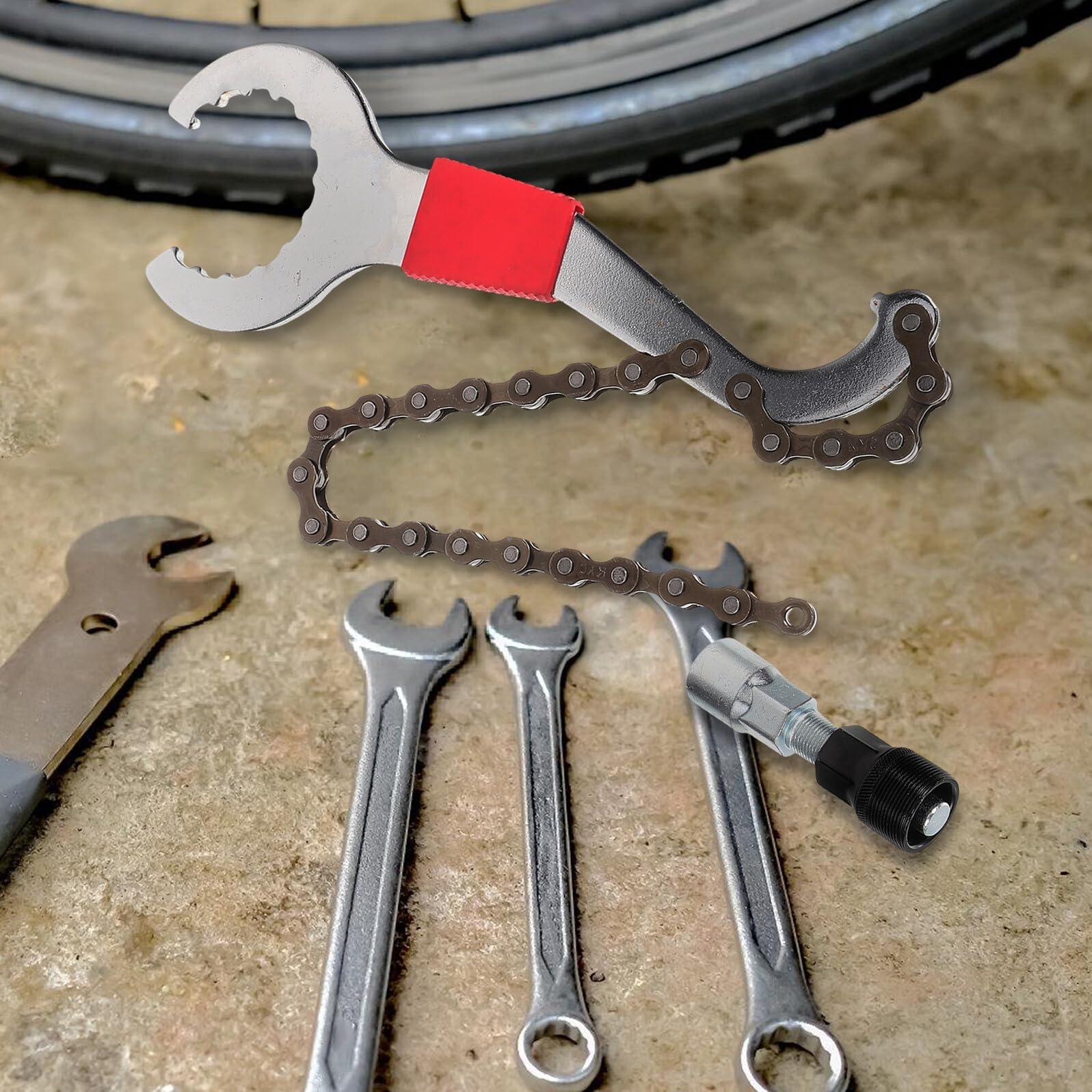 Estrattore Pedivella Bici in Metallo Temprato Utensile per Smontaggio Braccio e Resistente e Facile Usare per Manutenzione
