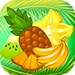 Autocollants pour fruits tropicaux