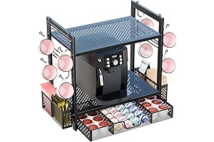 Simple Trending 2-Tier Coffee Stand Organizer