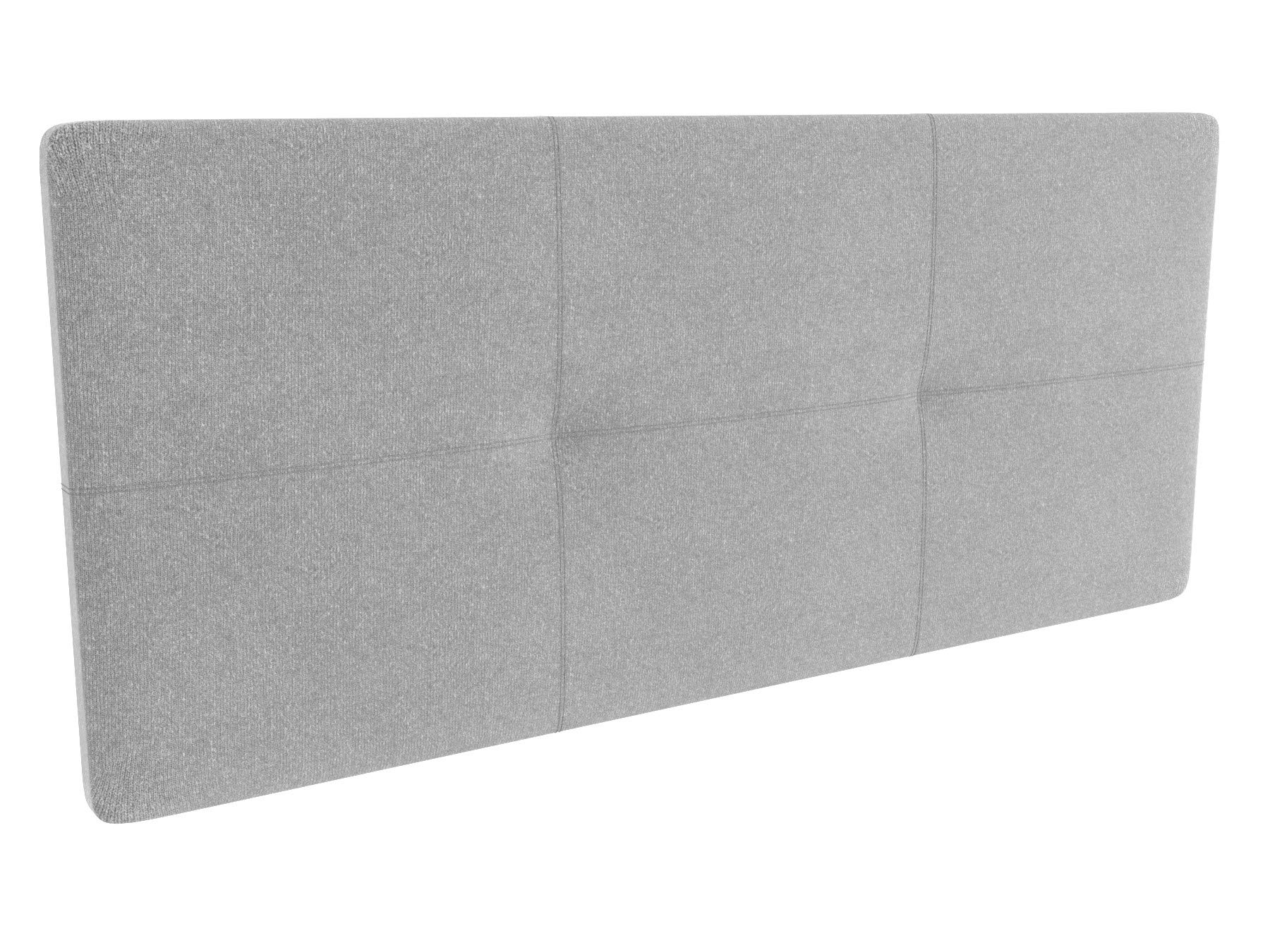 LA WEB DEL COLCHON Cabezal Cama Andrea Tapizado Acolchado 8 cm con Fijación a Pared – Cabecero de Cama Suave y Elegante – Cama de 80 (90 x 70 cms) Blanco Polipiel – Cabeceros Acolchados — view 11