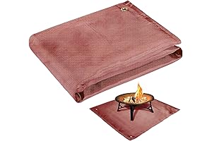 Fire Pit Mat - Fireproof Rugs for Under Fire Pits
