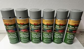 6 Cans Spray Paint for Massey Ferguson Baler Tractor Implement Gloss Gray