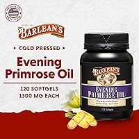 Vista 2 de Barlean's Organic Oils 120 cápsulas de gel de aceite orgánico prímula nocturna de 1300 mg Ea Botella, 93535, 120, 1, 1