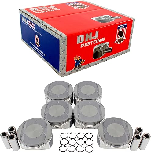 DNJ P656.20 Juego de pistones de gran tamaño para Infiniti 2007-2016, Nissan Altima, JX35, Murano 3.5L V6 24V DOHC 3498cc