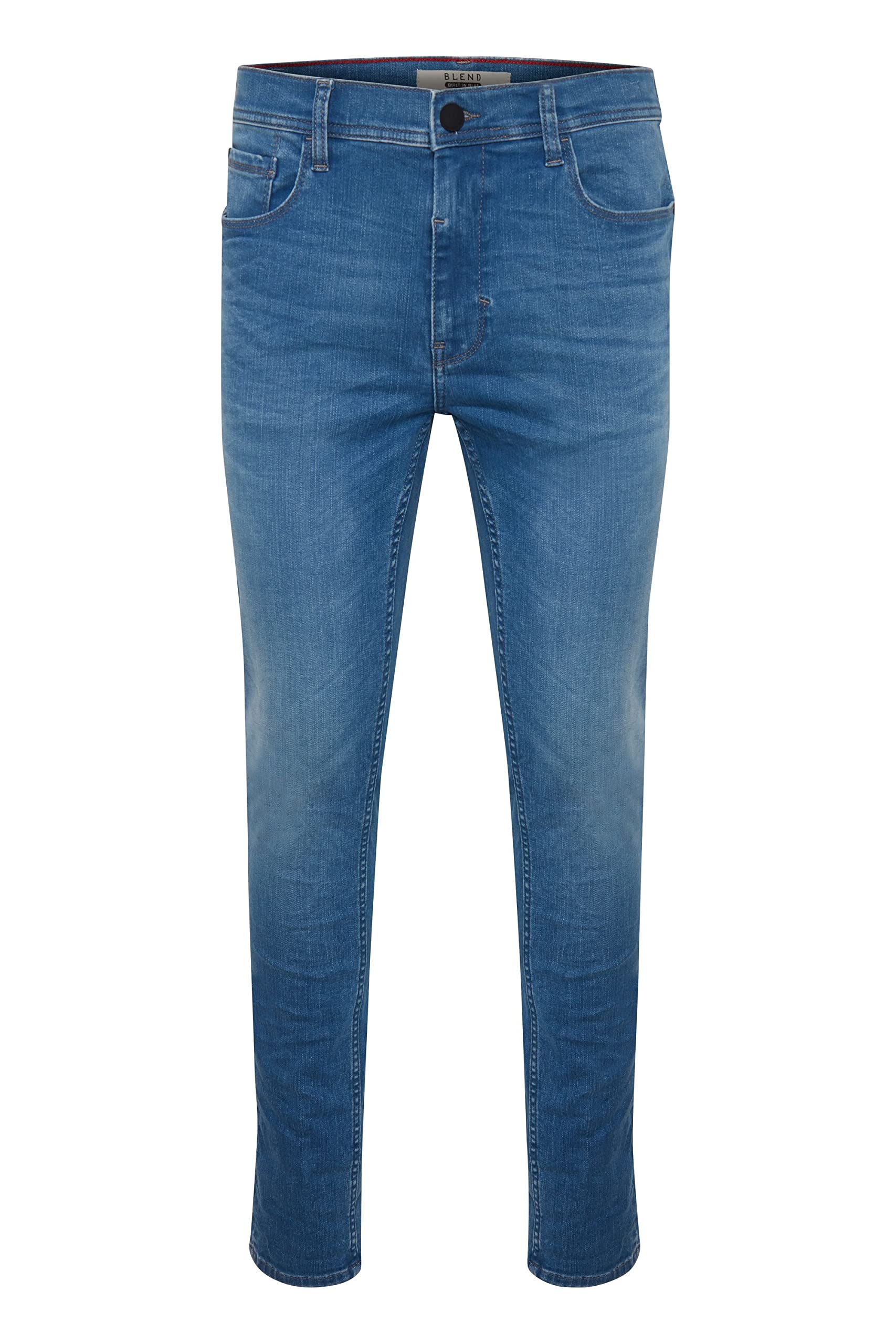 BLEND Men's Jet Multiflex Skinny Jeans, Blue (Denim Middle 76201), W36/L32 (Manufacturer Size: 36)