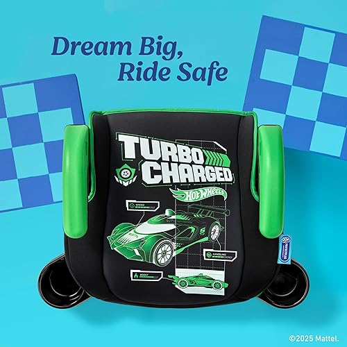 Graco TurboBooster 2.0 Backless Booster Car Seat, Hot Wheels Gamer, Travel Booster Seat for Children Ages 4-10, Weight 40-100 Pounds and Height up to 57 Inches 2