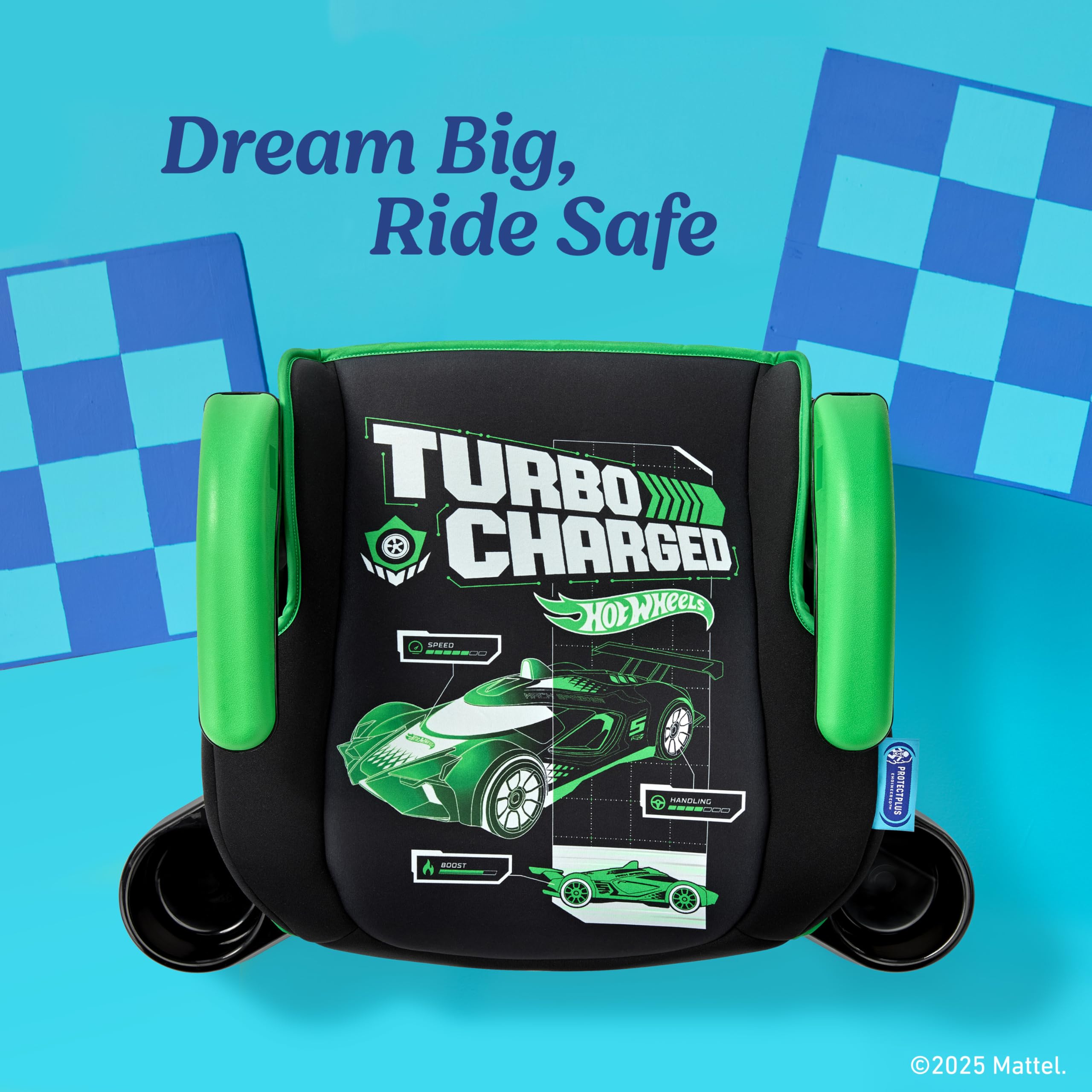 Graco TurboBooster 2.0 Backless Booster Car Seat, Hot Wheels Gamer, Travel Booster Seat for Children Ages 4-10, Weight 40-100 Pounds and Height up to 57 Inches - 3