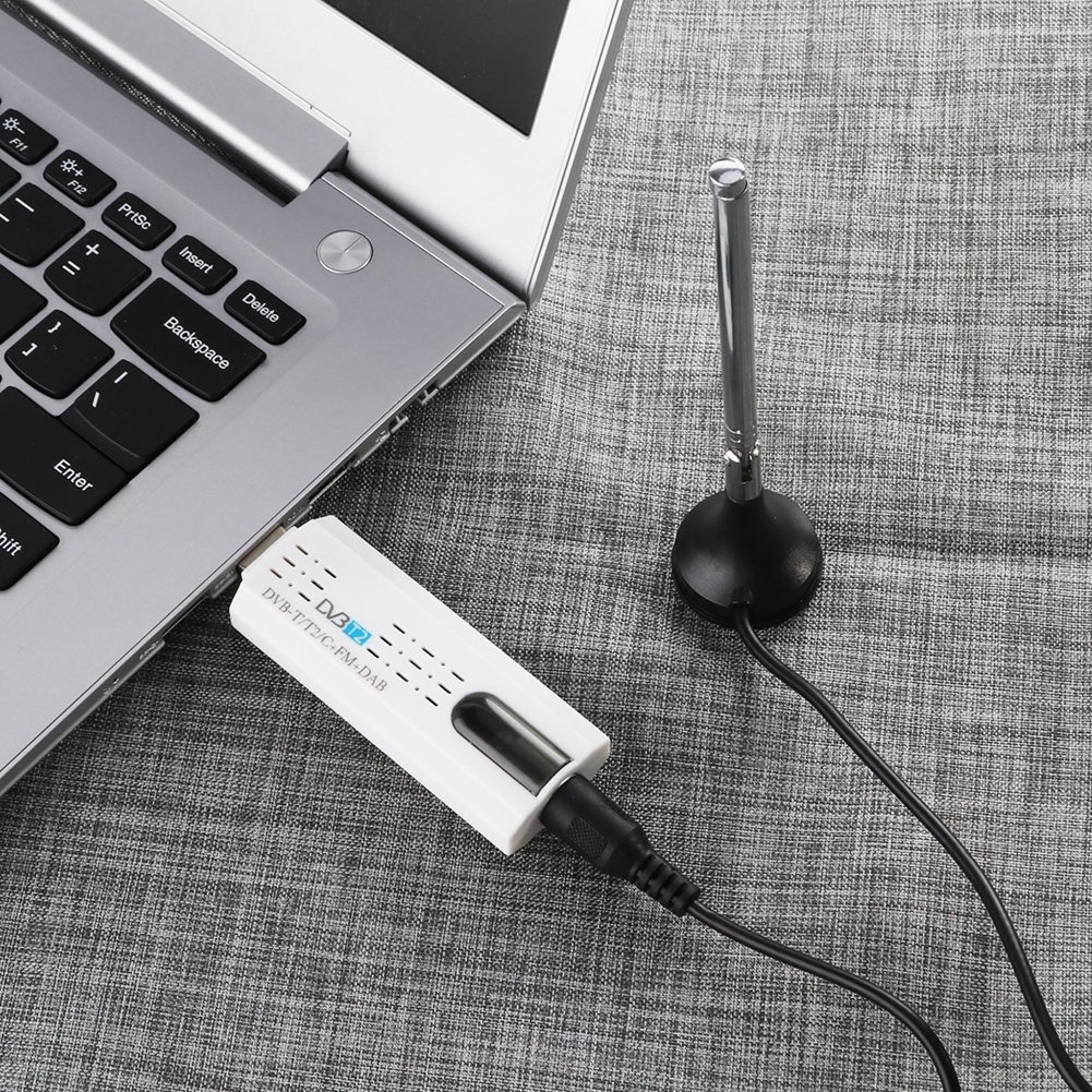 USB 2.0 Digital DVB-T/SDR++FM HDTV Sintonizador de TV Receptor