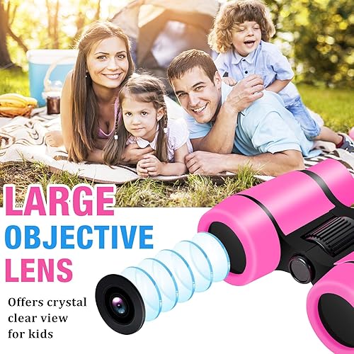Miniatura 9 de Binoculares de unicornio para niños, juguetes de regalos para niños de 3, 4, 5, 6, 7, 8, 9, 10 años de edad, binoculares para niños y niñas en