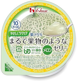 やさしくラクケア 果物のようなゼリーメロン 60g×12個