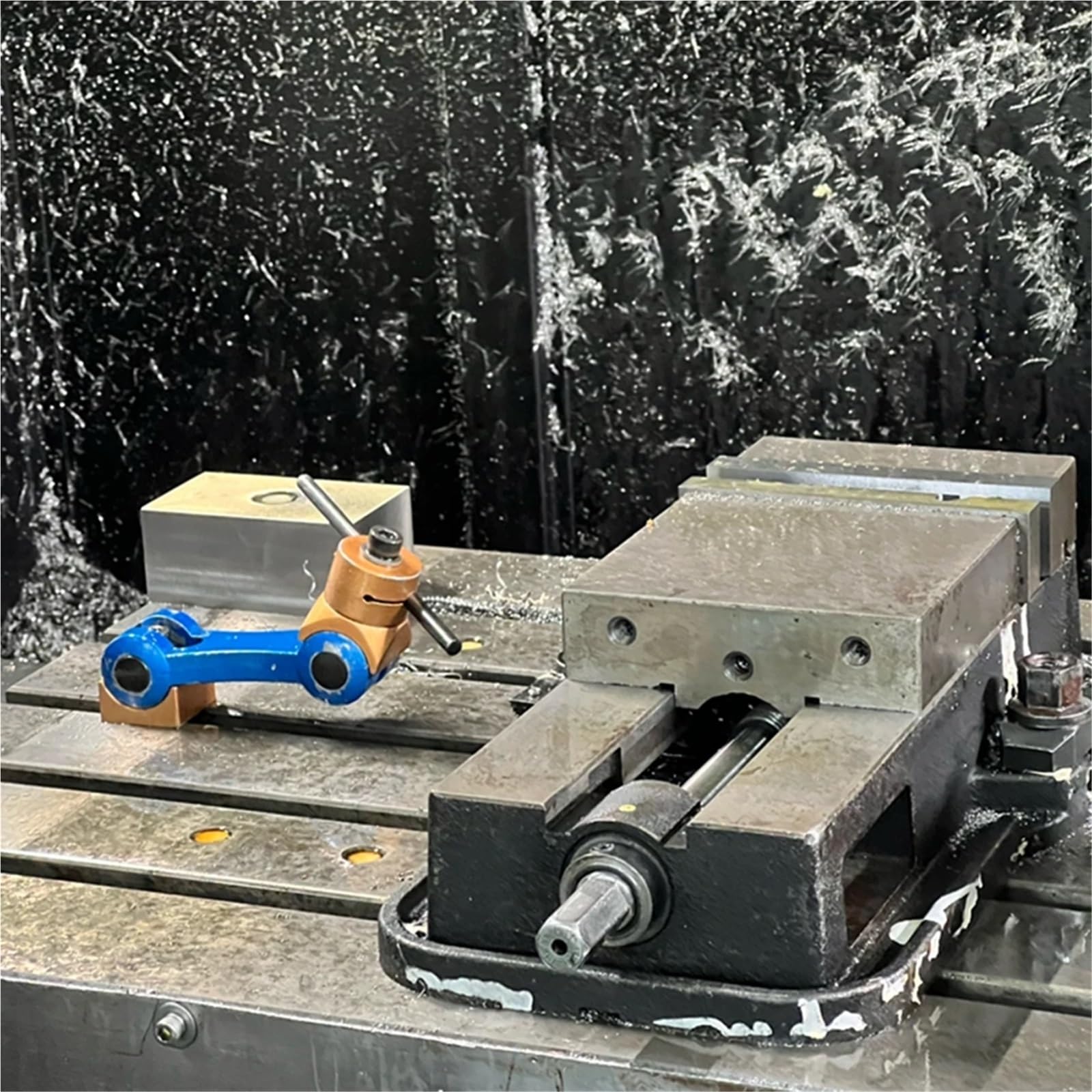 1 Stück Multifunktions-Spannvorrichtung, universeller Werkstückanschlag for CNC-Fräsmaschinen for Flächenschleifen und Fräsen,Präzise Bearbeitungsklemme(M14)