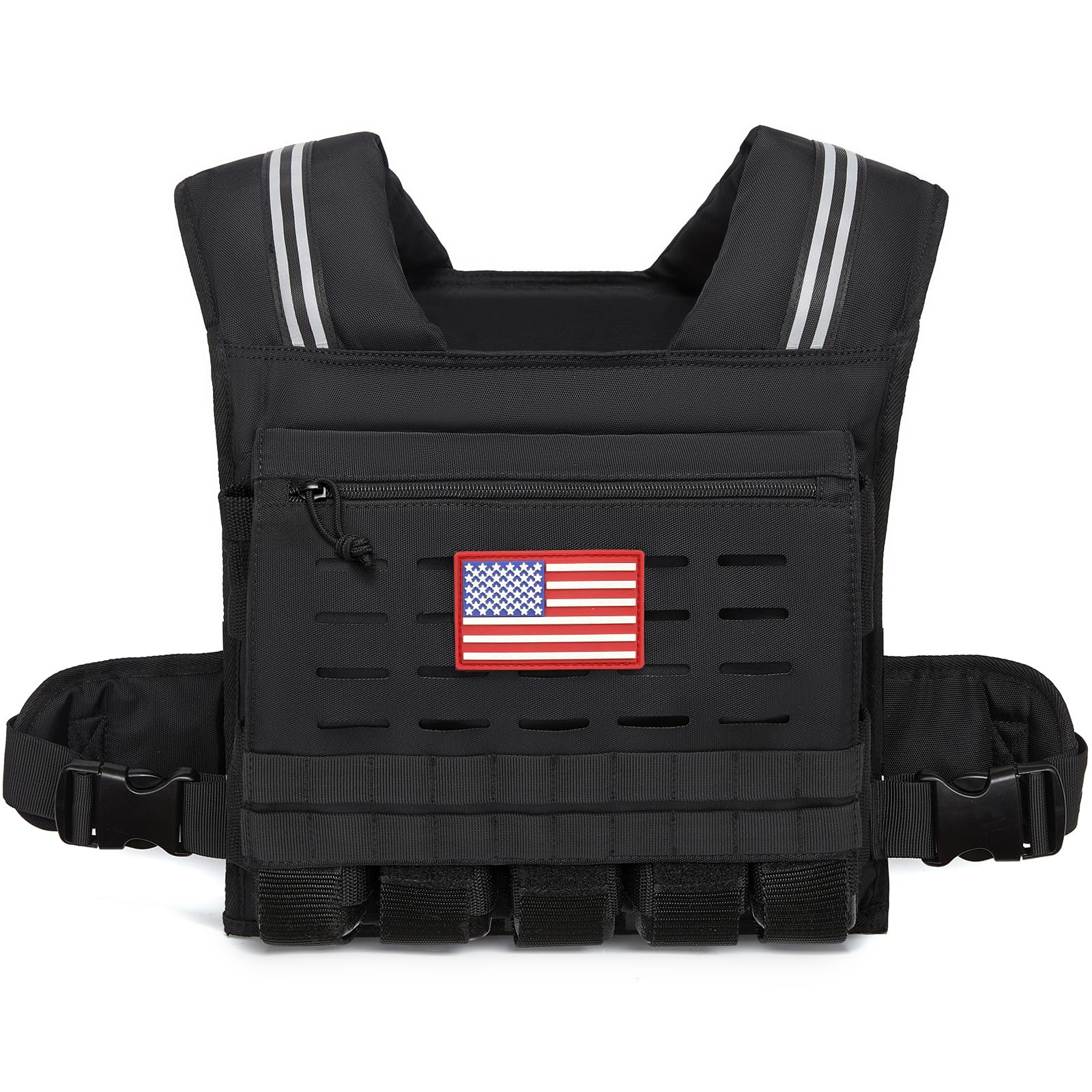Amazon.com : KRYLIX Tactical Weighted Vest Adjustable for Men and