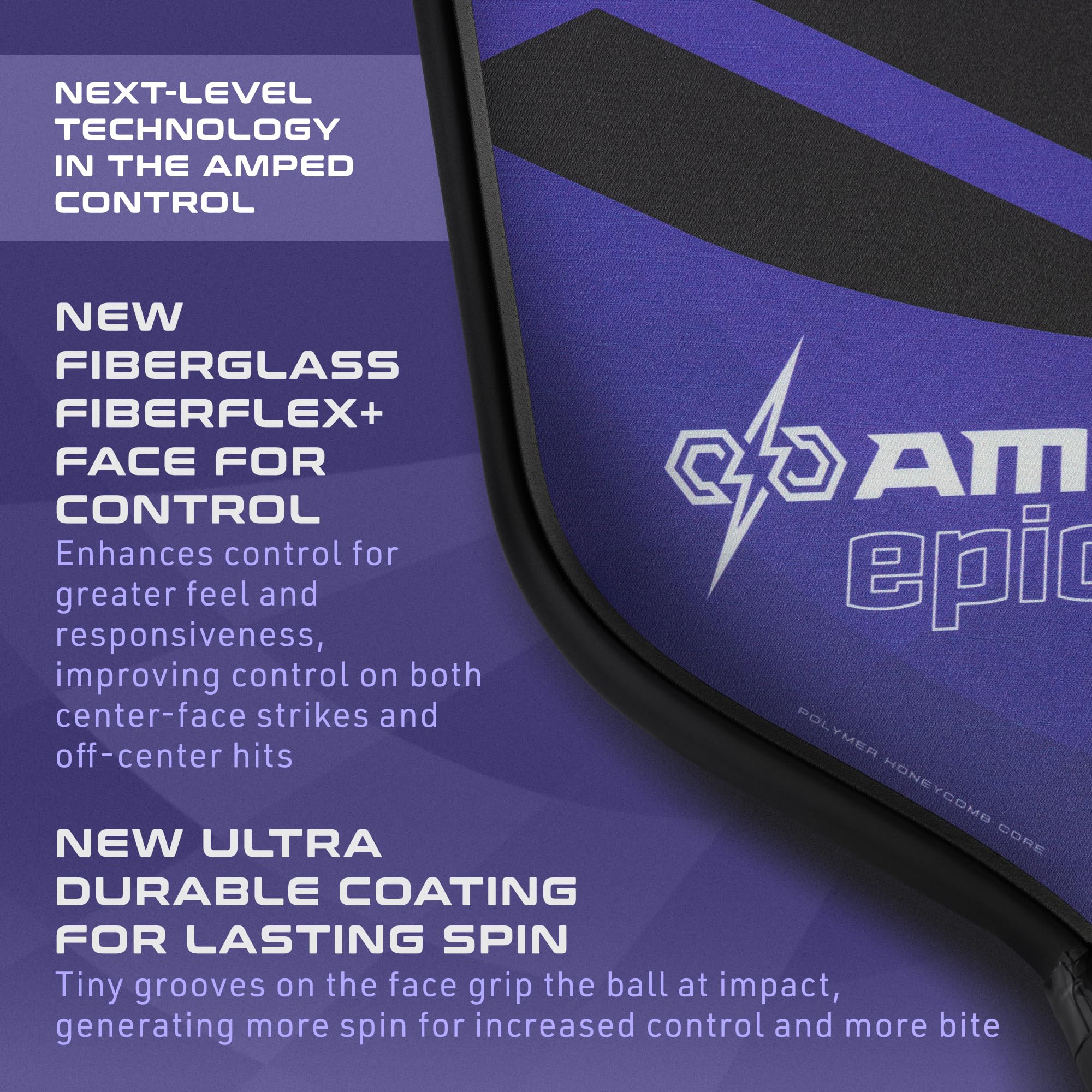Selkirk Sport Amped Control Pickleball Paddles | Epic Lightweight