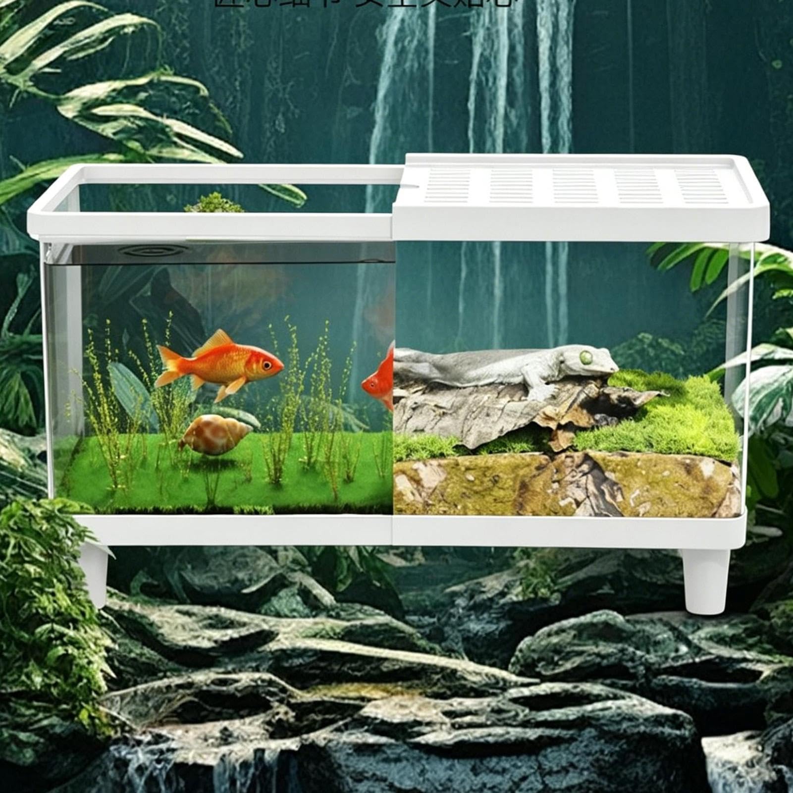 Przezroczysty akryl Terrarium, Ucieczka Proof Lizard Keeper, układane w stos gadów, wysokiej jakości akryl klasy optycznej z bezpiecznymi listwami magnetycznymi, wysokiej jakości sprzęt do pielęgnacji