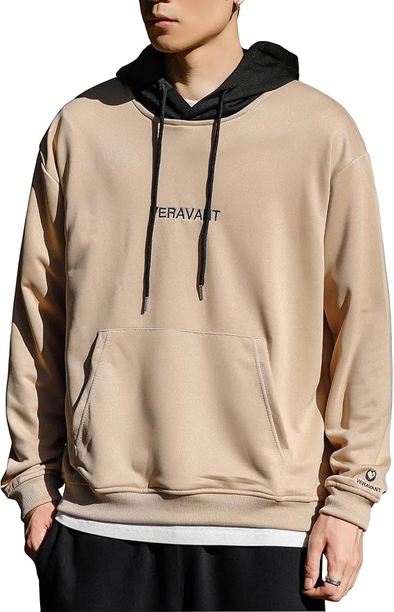 Amazon Co Jp Veravant パーカー メンズ おしゃれ プルオーバー スクリプトロゴ刺繍 プルオーバー ストリート トップス 服 ファッション小物 Amazon Co Jp Veravant パーカー メンズ おしゃれ プルオーバー スクリプトロゴ刺繍 プルオーバー ストリート トップス 服 ファッション小物