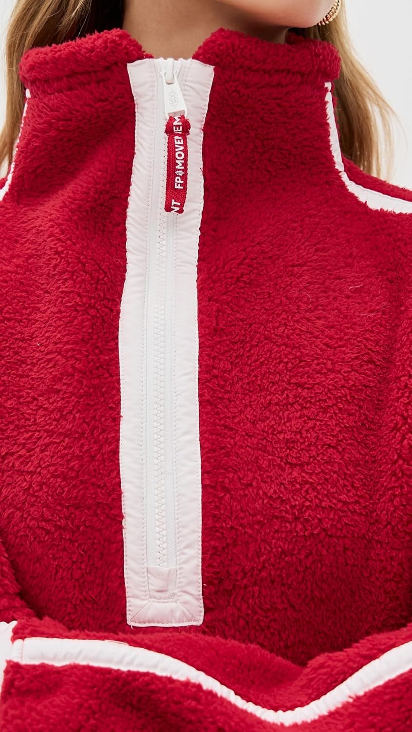 Free People Women's Mountain High 1/2 Zip Pullover - Image 6