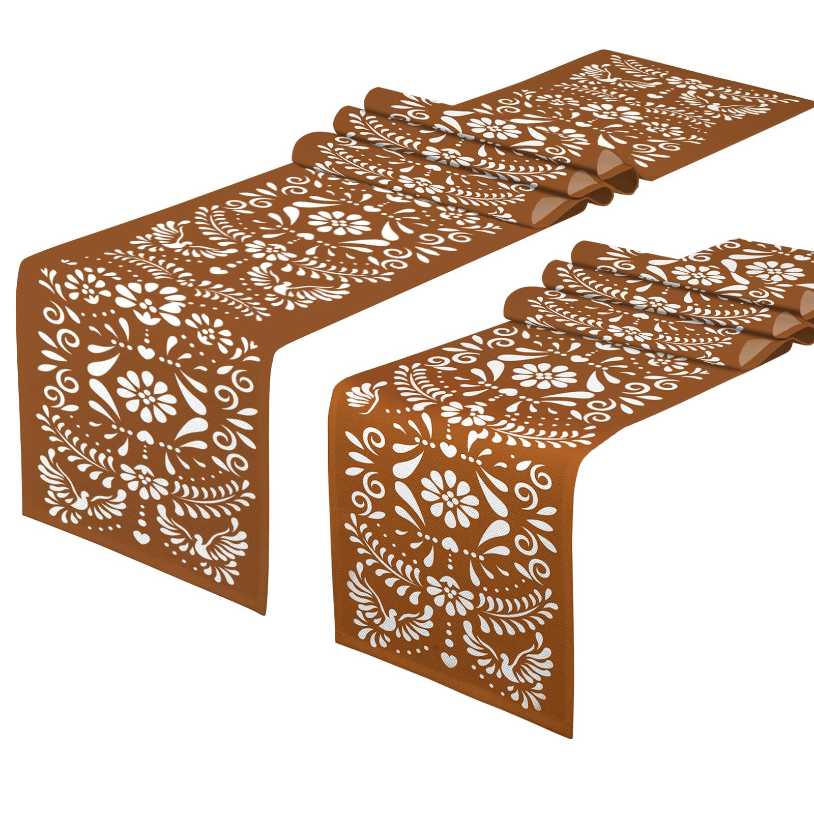 Photo 1 of 4 PCS Mexican Table Runner 71 x 13'' Cielito Lindo Table Runner Cielito Lindo Baby Shower Party Decoration Mexico Home Decor for Mexican Wedding Birthday Party Supplies