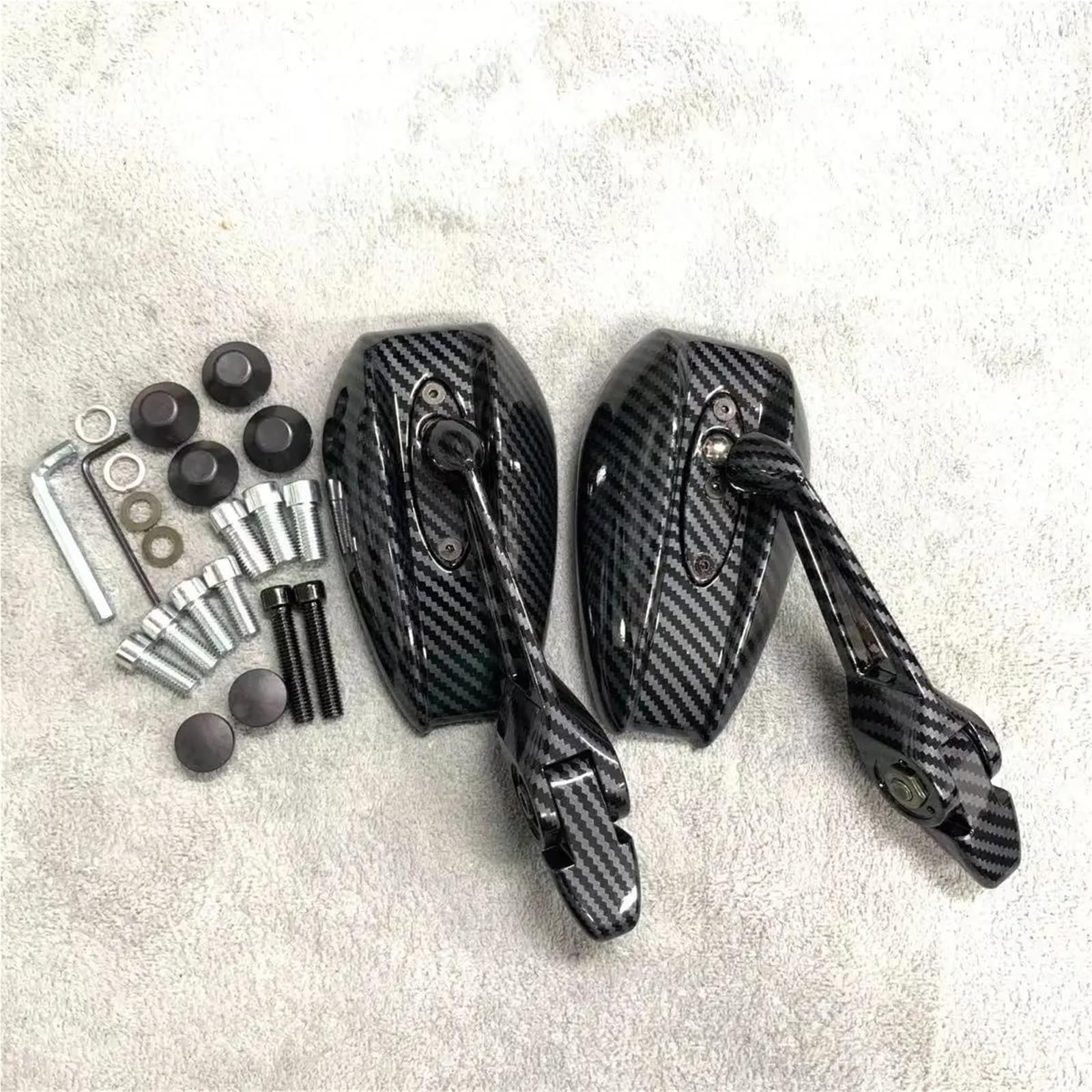 Espejos retrovisores de aluminio azul para motocicleta Honda X-ADV 750 de 2017 a 2021