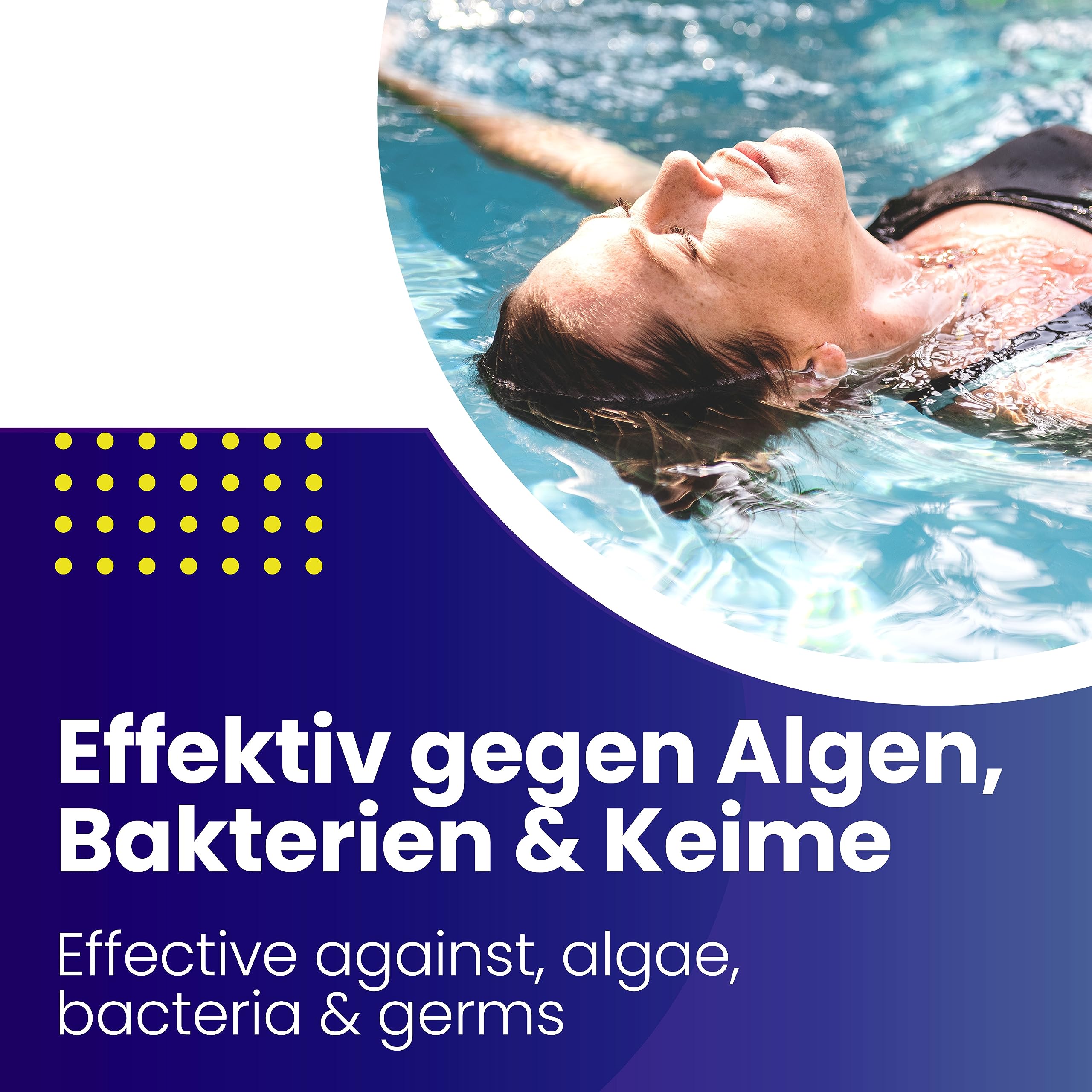 Mr. Perfect® Pool Star Nettoyant Piscine, 25L - Désinfection de Piscine Anti-Algues | Anti-Algues Piscine | Algicide Liquide pour Piscine | Nettoyant Désinfectant Contre Les Algues…
