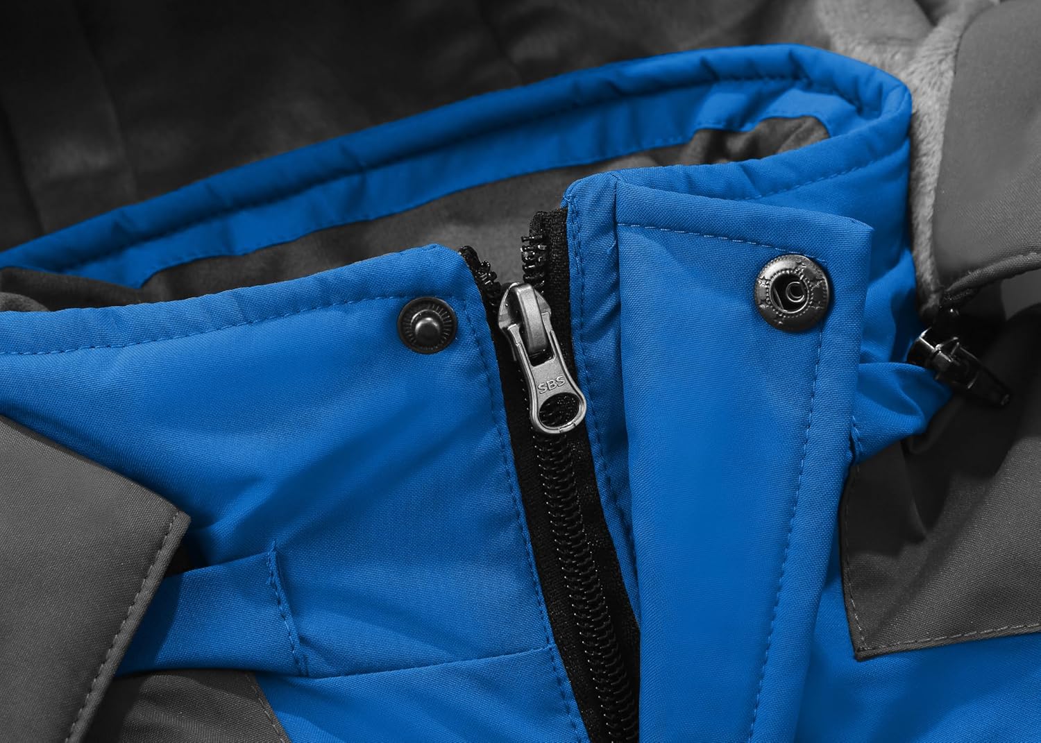 Spmor Boys Waterproof Ski Jacket Warm Coat Windproof Winter Snowboarding Jacket - Image 2