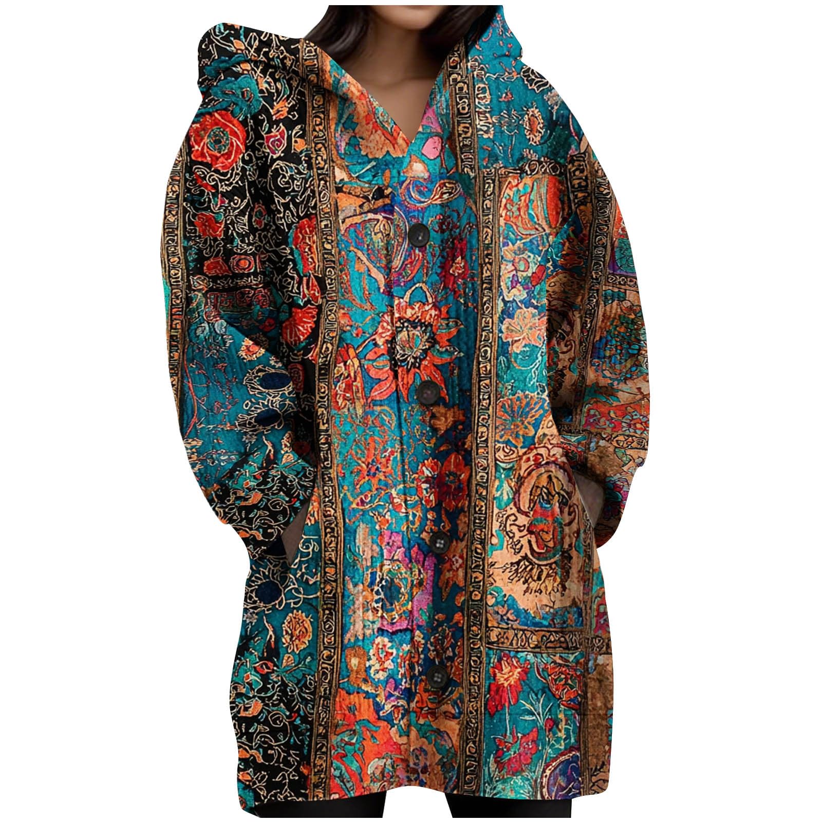 Cardigan Donna Lungo Morbido Maglione Oversize Casual Autunno Inverno | Materiale resistente e facile da curare, lavaggio delicato consigliato, mantiene forma e comfort per un utilizzo prolungato